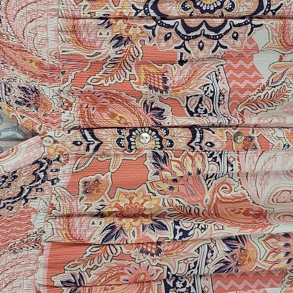 Nurture by Lamaze Pink Flutter Sleeve Blouse with Relaxed Pleats - Picture 6 of 16